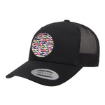 Macarons Trucker Hat - Black