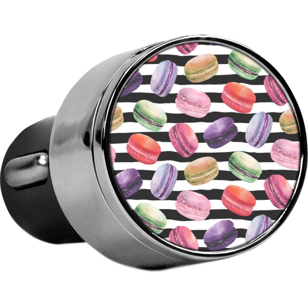 Custom Macarons USB Car Charger