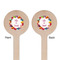 Macarons Wooden 7.5" Stir Stick - Round - Double Sided - Front & Back