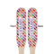 Macarons Wooden Food Pick - Paddle - Double Sided - Front & Back