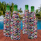 Macarons Zipper Bottle Cooler - Set of 4 - LIFESTYLE