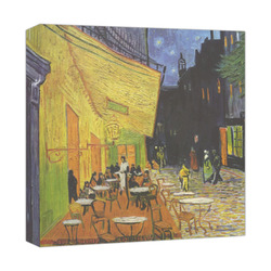 Cafe Terrace at Night (Van Gogh 1888) Canvas Print - 12x12