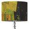 Cafe Terrace at Night (Van Gogh 1888) 16" Drum Lampshade - ON STAND (Fabric)