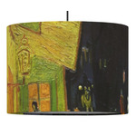 Cafe Terrace at Night (Van Gogh 1888) Drum Pendant Lamp