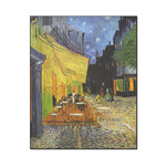 Cafe Terrace at Night (Van Gogh 1888) Wood Print - 16x20