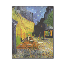 Cafe Terrace at Night (Van Gogh 1888) Wood Print - 16x20