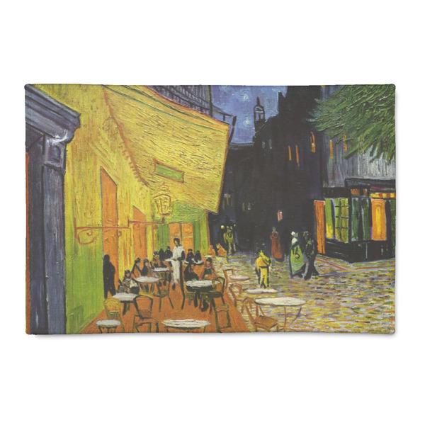 Custom Cafe Terrace at Night (Van Gogh 1888) 2' x 3' Indoor Area Rug