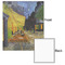 Cafe Terrace at Night (Van Gogh 1888) 20x24 - Matte Poster - Front & Back