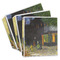 Cafe Terrace at Night (Van Gogh 1888) 3-Ring Binder - Group