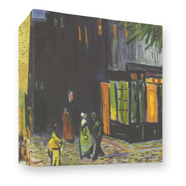 Custom Cafe Terrace at Night (Van Gogh 1888) 3 Ring Binder - Full Wrap - 3"