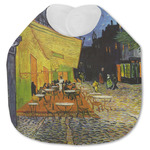 Cafe Terrace at Night (Van Gogh 1888) Jersey Knit Baby Bib