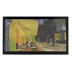 Cafe Terrace at Night (Van Gogh 1888) Bar Mat - Small