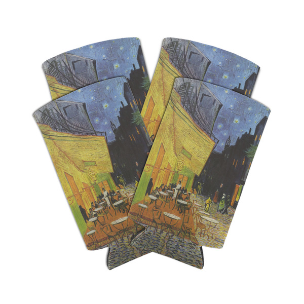 Custom Cafe Terrace at Night (Van Gogh 1888) Can Cooler (tall 12 oz) - Set of 4