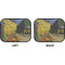 Cafe Terrace at Night (Van Gogh 1888) Car Floor Mats (Back Seat) (Approval)