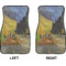 Cafe Terrace at Night (Van Gogh 1888) Car Mat Front - Approval