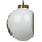 Cafe Terrace at Night (Van Gogh 1888) Ceramic Christmas Ornament - Xmas Tree (Side View)