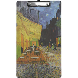 Cafe Terrace at Night (Van Gogh 1888) Clipboard (Legal Size)