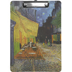 Cafe Terrace at Night (Van Gogh 1888) Clipboard