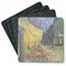 Cafe Terrace at Night (Van Gogh 1888) Coaster Rubber Back - Main