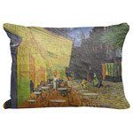 Cafe Terrace at Night (Van Gogh 1888) Decorative Baby Pillowcase - 16"x12"