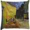 Cafe Terrace at Night (Van Gogh 1888) Decorative Pillow Case (Personalized)