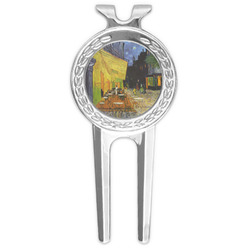 Cafe Terrace at Night (Van Gogh 1888) Golf Divot Tool & Ball Marker