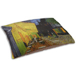 Cafe Terrace at Night (Van Gogh 1888) Indoor Dog Bed - Small