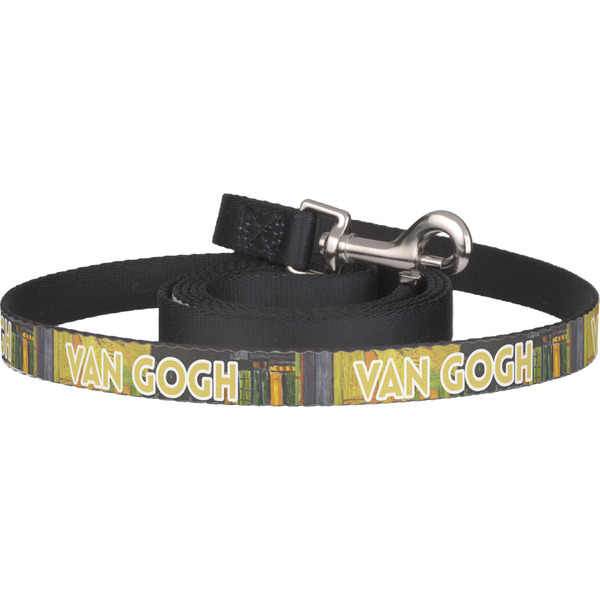 Custom Cafe Terrace at Night (Van Gogh 1888) Dog Leash