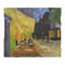 Cafe Terrace at Night (Van Gogh 1888) Duvet Cover - King - Front