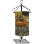 Cafe Terrace at Night (Van Gogh 1888) Finger Tip Towel - Full Print