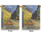 Cafe Terrace at Night (Van Gogh 1888) Garden Flags - Large - Double Sided - APPROVAL
