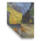 Cafe Terrace at Night (Van Gogh 1888) Garden Flags - Large - Double Sided - FRONT FOLDED