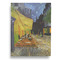 Cafe Terrace at Night (Van Gogh 1888) Garden Flags - Large - Double Sided - FRONT