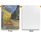 Cafe Terrace at Night (Van Gogh 1888) House Flags - Single Sided - APPROVAL