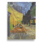 Cafe Terrace at Night (Van Gogh 1888) Garden Flags - Large - Single Sided - FRONT