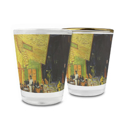 Cafe Terrace at Night (Van Gogh 1888) Glass Shot Glass - 1.5 oz