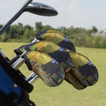 Cafe Terrace at Night (Van Gogh 1888) Golf Club Iron Cover - Set of 9