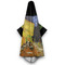 Cafe Terrace at Night (Van Gogh 1888) Hooded Towel - Hanging