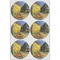 Cafe Terrace at Night (Van Gogh 1888) Icing Circle - Large - Set of 6