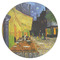 Cafe Terrace at Night (Van Gogh 1888) Icing Circle - Large - Single