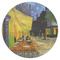 Cafe Terrace at Night (Van Gogh 1888) Icing Circle - Small - Single