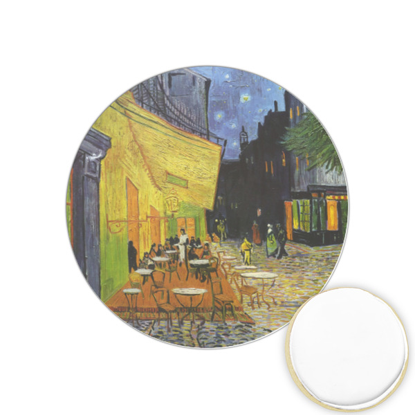 Custom Cafe Terrace at Night (Van Gogh 1888) Printed Cookie Topper - 1.25"