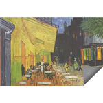 Cafe Terrace at Night (Van Gogh 1888) Indoor / Outdoor Rug - 6'x8'