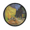 Cafe Terrace at Night (Van Gogh 1888) Iron On Patch - Round - Front