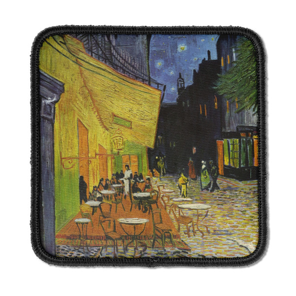 Custom Cafe Terrace at Night (Van Gogh 1888) Iron On Square Patch