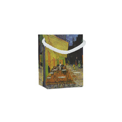 Cafe Terrace at Night (Van Gogh 1888) Jewelry Gift Bags - Gloss