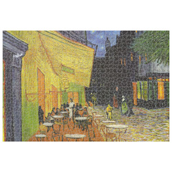 Cafe Terrace at Night (Van Gogh 1888) 1014 pc Jigsaw Puzzle