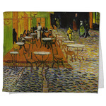 Cafe Terrace at Night (Van Gogh 1888) Kitchen Towel - Poly Cotton