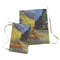 Cafe Terrace at Night (Van Gogh 1888) Laundry Bag - Both Bags