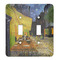 Cafe Terrace at Night (Van Gogh 1888) Light Switch Cover (2 Toggle Plate)